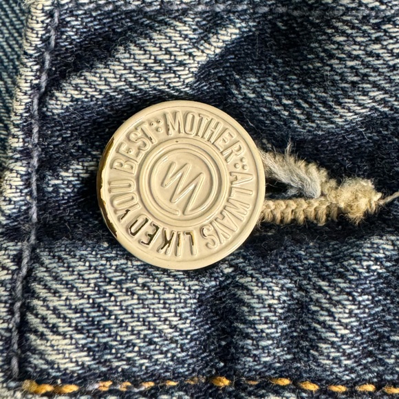 MOTHER Jeans Chaser Ankle Fray BOOTCAMP SZ 33 NEW! - Picture 9 of 16